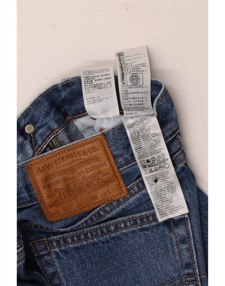 Levi's Jeans rectos 551 para hombre W26 L28 Algodón azul