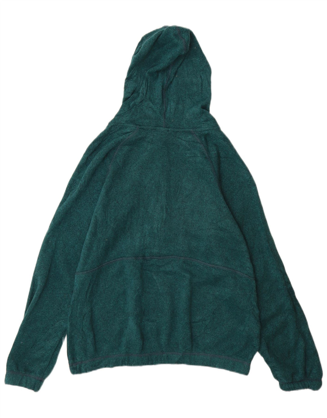 Eddie Bauer Suéter tipo jersey con cuello y botones para mujer Reino Unido 14 Poliéster verde medio