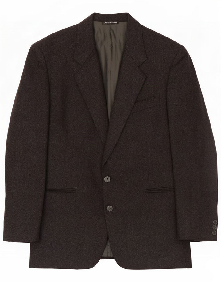 Chaqueta tipo blazer de 2 botones para hombre Pal Zileri IT 48 Lana virgen gris medio