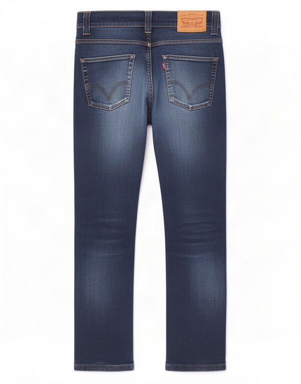 Vaqueros Levi's 511 Slim Mujer W31 L28 Algodón Azul Marino