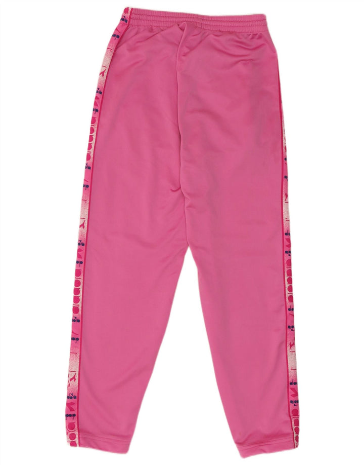 Diadora Pantalón De Chándal Gráfico Mujer UK 44 Medium Pink