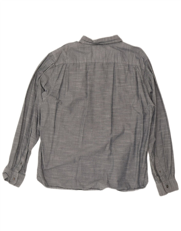 WRANGLER Camisa para hombre 2XL Algodón moteado gris