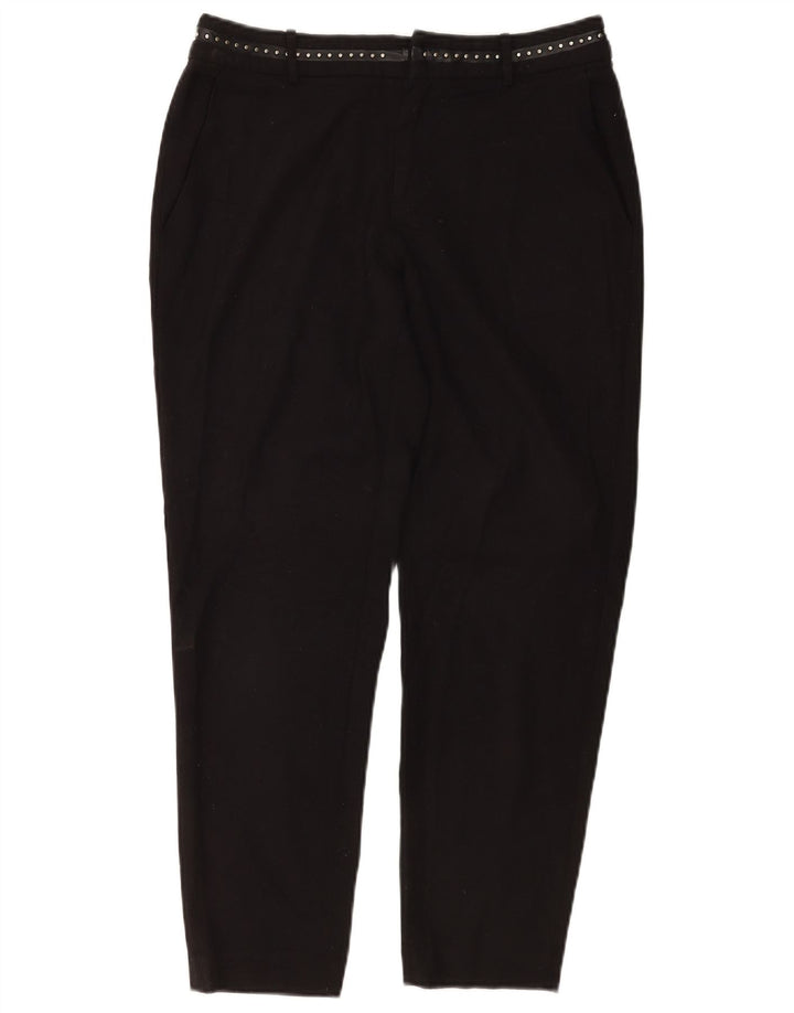 Guess Pantalones chinos ajustados para mujer UK 46 Large Black
