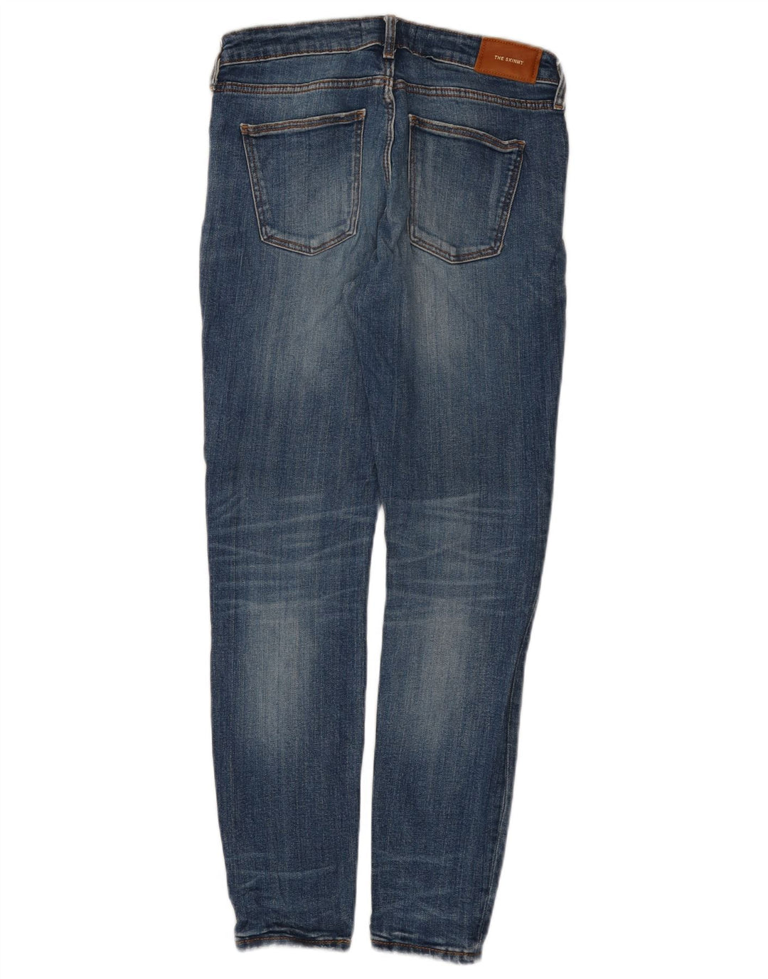Zara Mujer Vaqueros Slim EU 40 Medium W30 L28 Azul