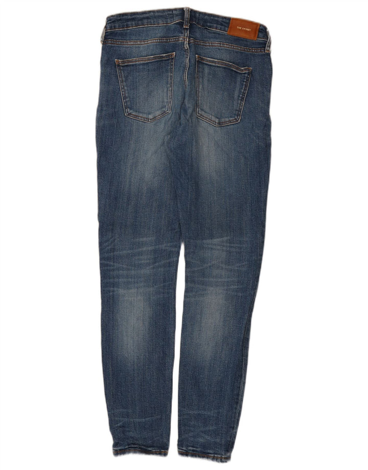 Zara Mujer Vaqueros Slim EU 40 Medium W30 L28 Azul