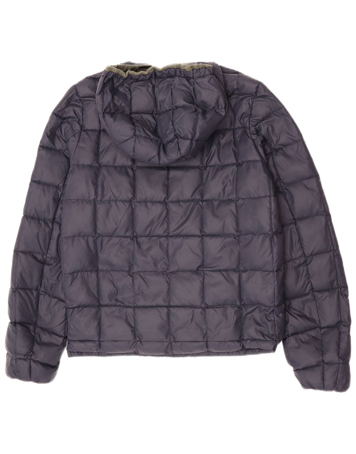 K-Way Chaqueta acolchada reversible con capucha para hombre UK 38 Poliamida verde medio