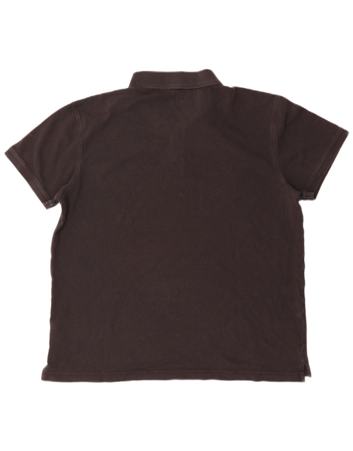 LEVI'S Polo de ajuste estándar para hombre XL Algodón negro