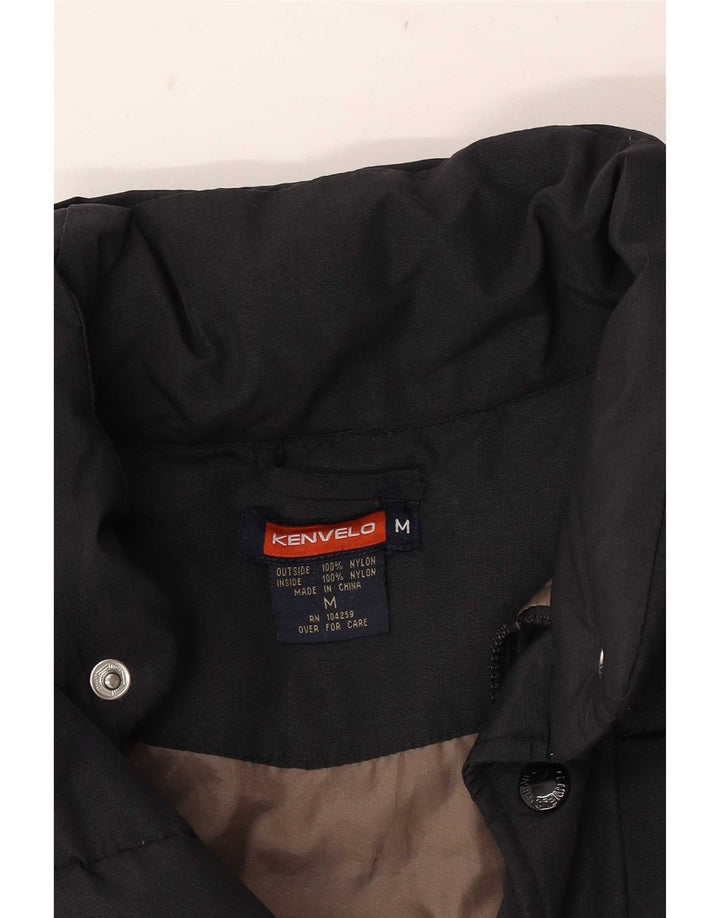 Kenvelo Chaleco acolchado para hombre UK 38 Medium Black Nylon