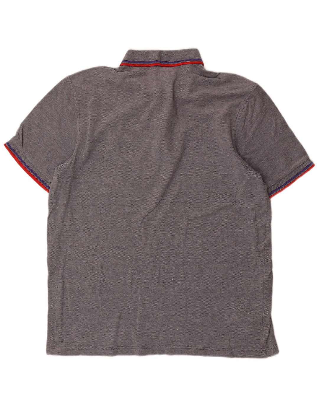 Fred Perry Polo Para Hombre De Algodón A Rayas Gris Grande