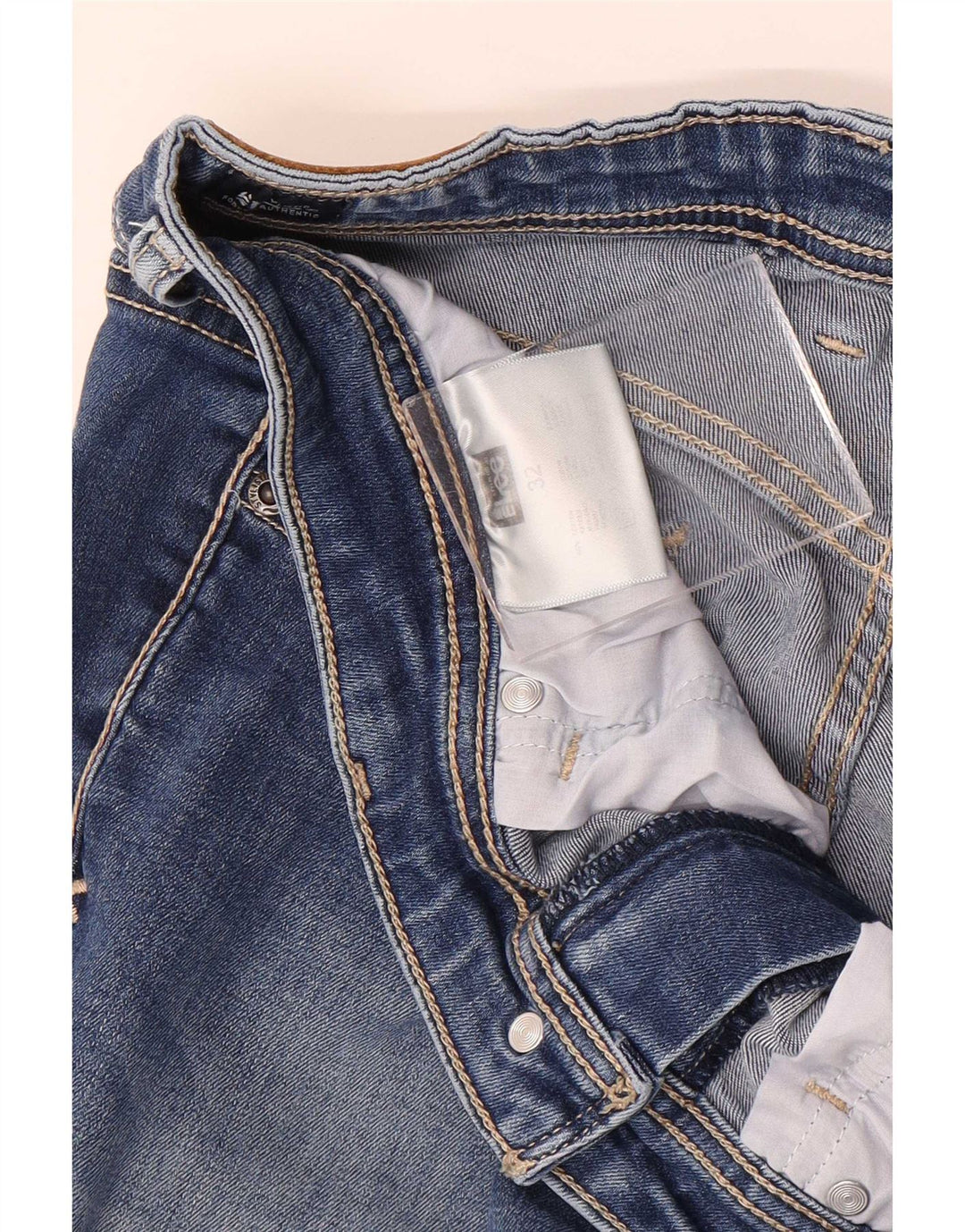 Vaqueros ajustados para hombre Lee W32 L30 Algodón azul