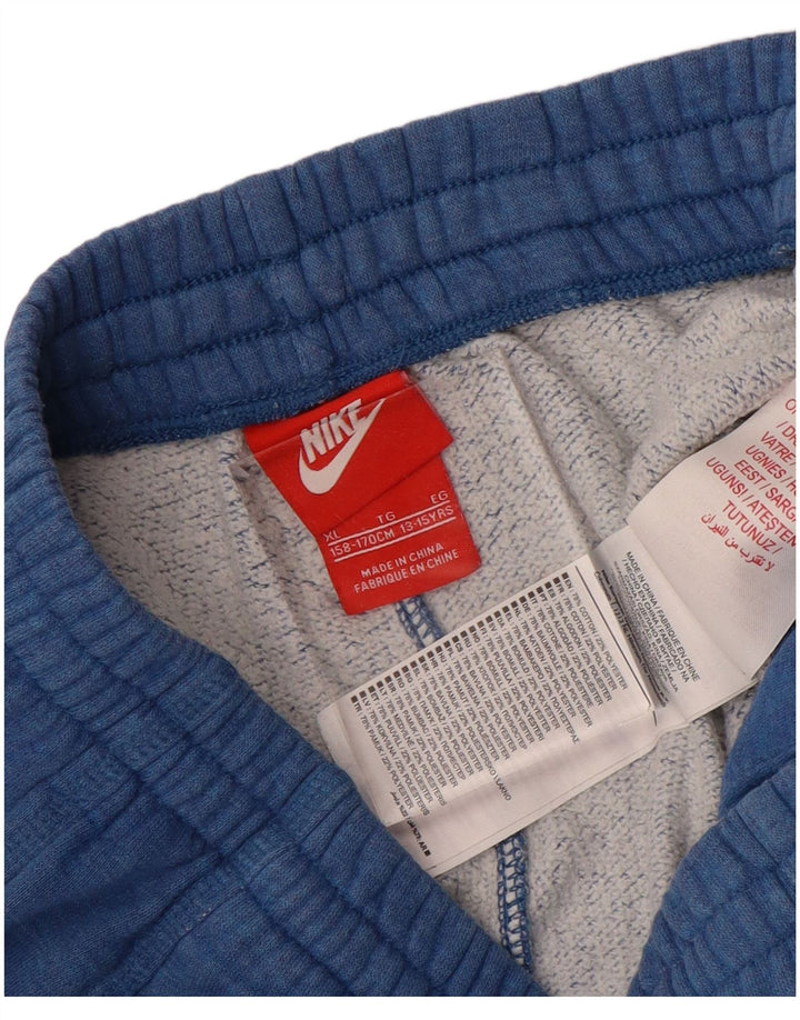 NIKE Pantalones de chándal para niños Joggers 13-14 años XL Azul Algodón