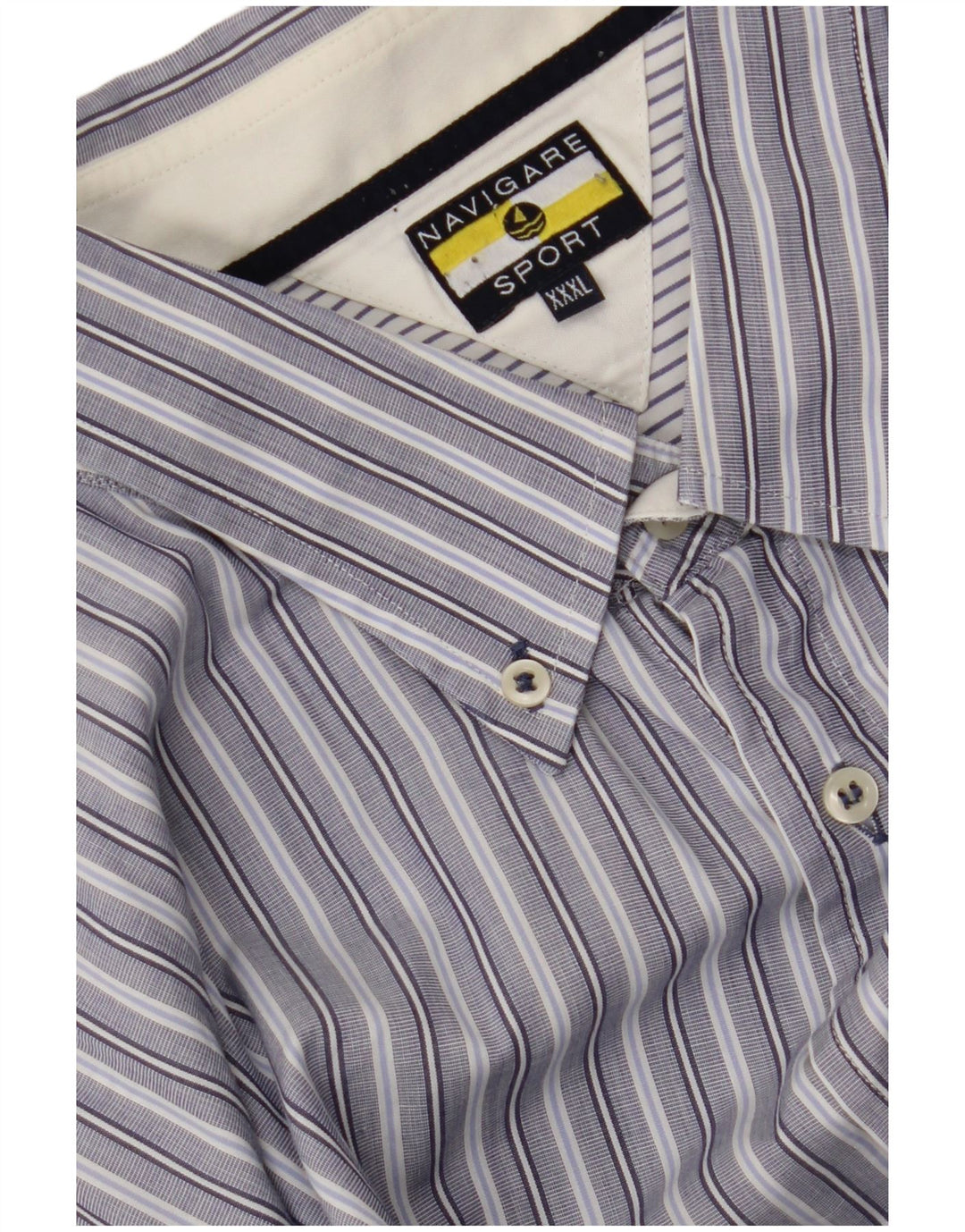 Navigare Camisa Hombre 3XL Rayas Azules
