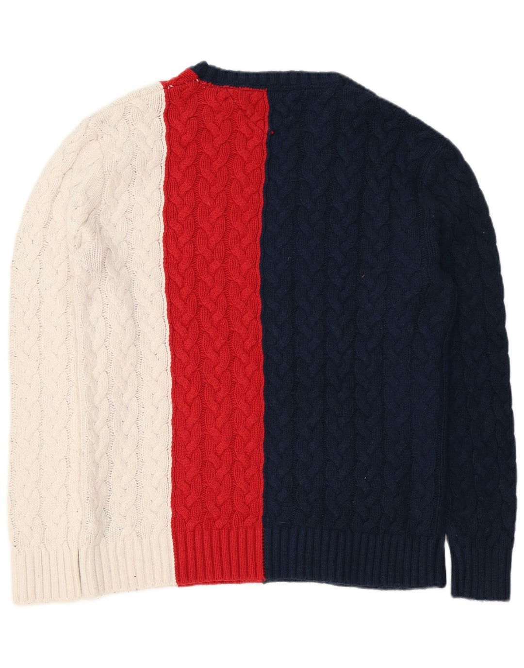Tommy Hilfiger Jersey tipo jersey con cuello barco para hombre, talla mediana, multicolor