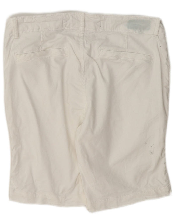 Shorts Chinos Superdry Mujer Medium W30 Algodón Blanco