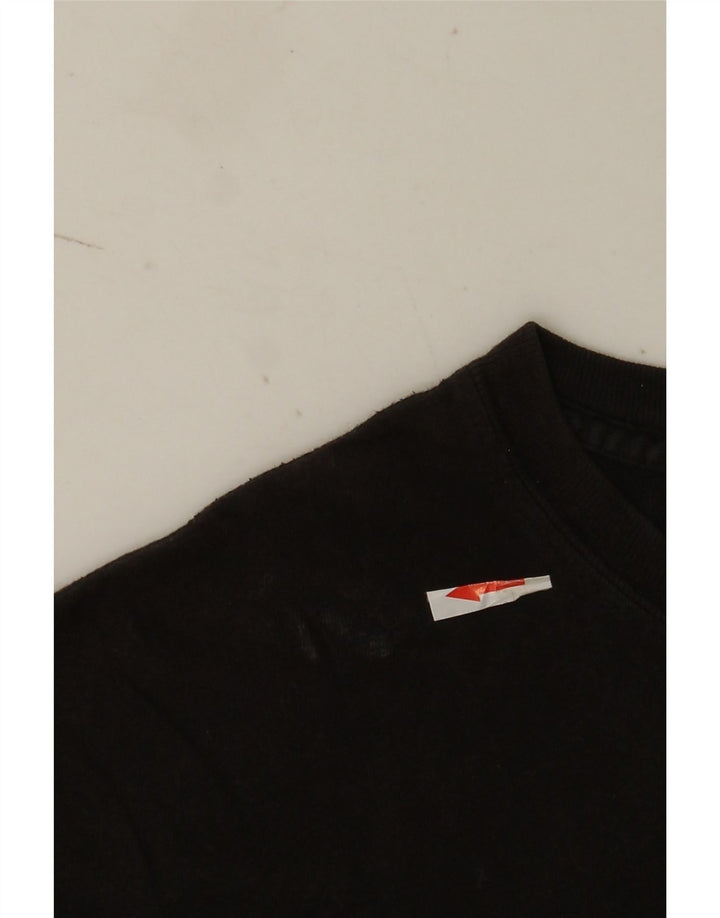 Tommy Hilfiger - Camiseta para hombre, talla grande, algodón negro