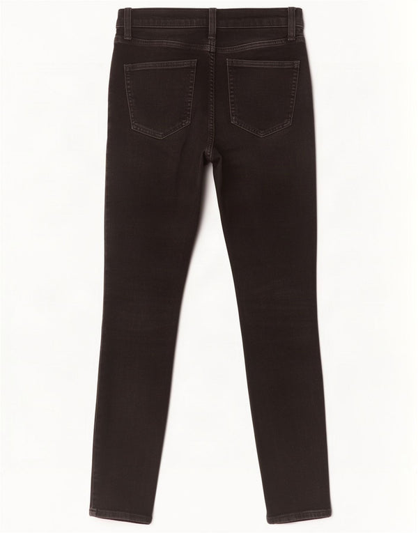 Gap Jeans ajustados de talle medio para mujer US 4 Small W27 L28 Algodón negro