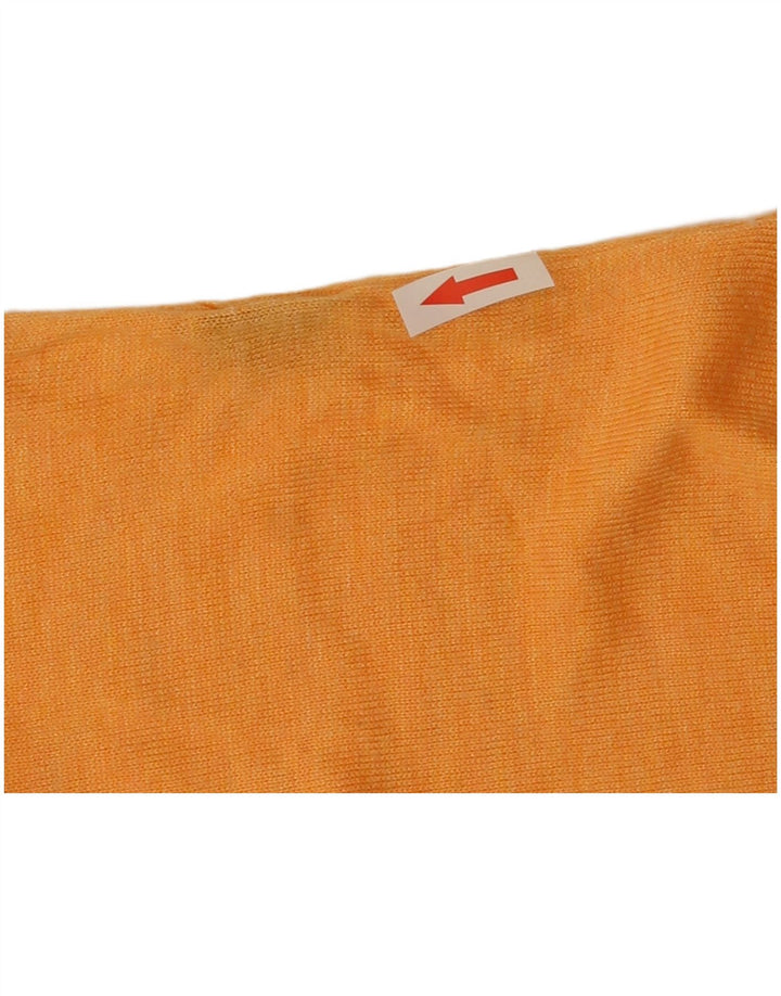 Zara - Jersey con cuello barco para mujer, talla 40, color naranja mediano