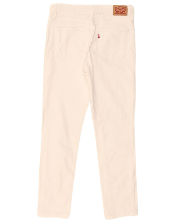 Levi's Mujer 311 Shaping Skinny Jeans W28 L27 Algodón Blanco