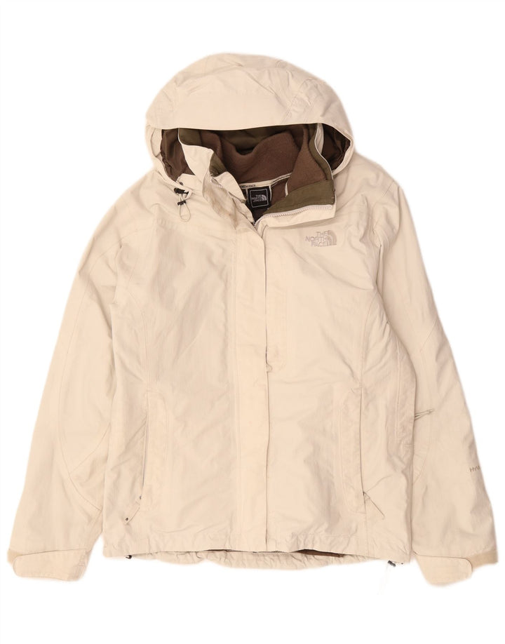 The North Face Chaqueta cortavientos para mujer UK 40 Mediano Off White Poliéster