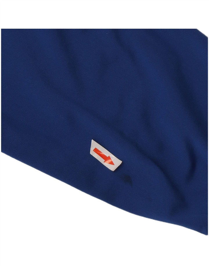 PUMA Chaqueta de chándal para hombre XL Azul Colorblock Poliéster