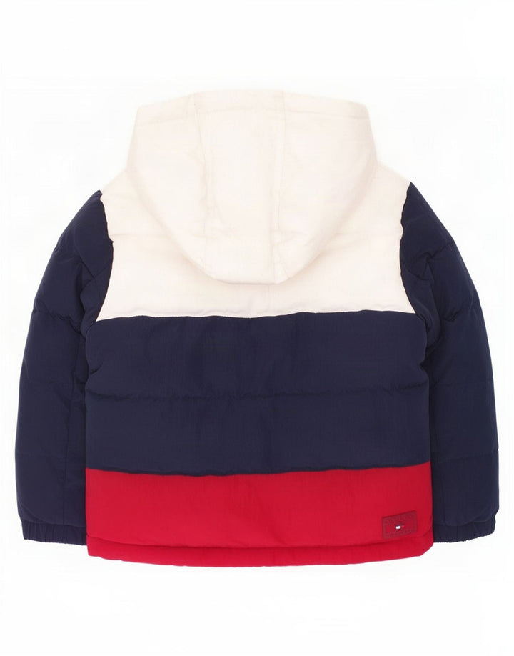 Tommy Hilfiger Chaqueta acolchada para niño 3-4 años, multicolor