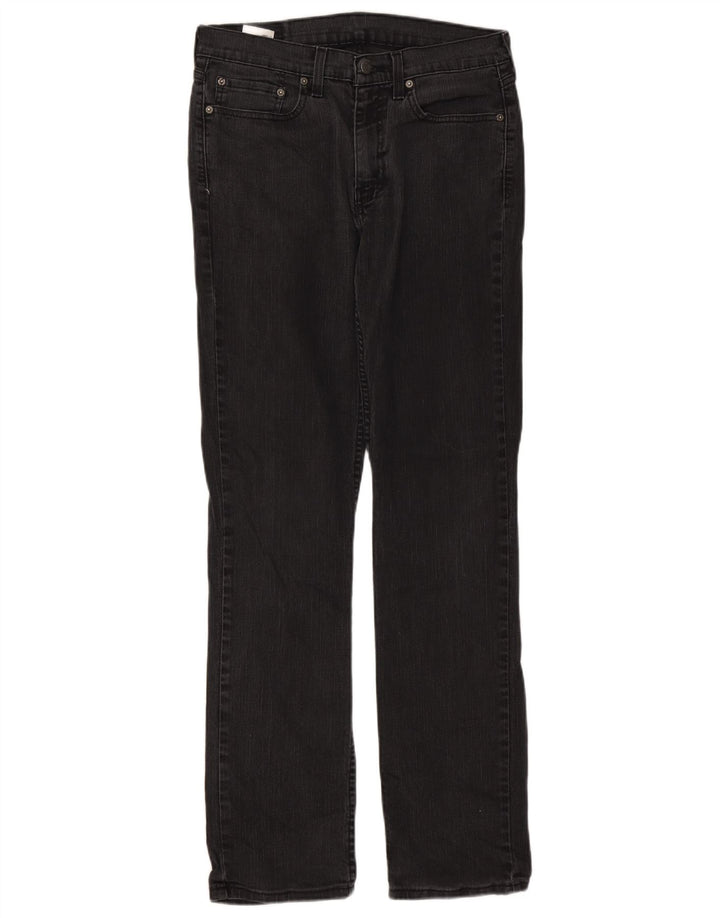 Levi's Jeans rectos 514 para hombre W32 L34 Algodón negro