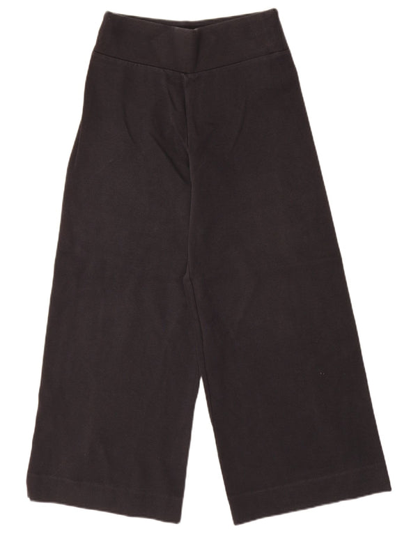 Cos Pantalones de chándal de pierna ancha para mujer UK 6 XS Algodón negro
