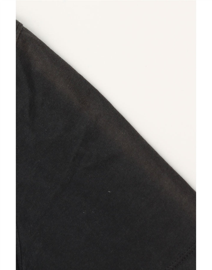 MICHAEL KORS Camiseta gráfica para hombre Top pequeño algodón negro