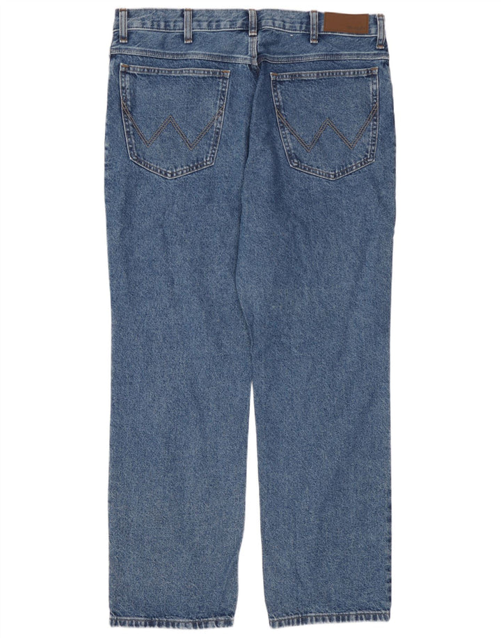 Vaqueros Wrangler Hombre Rectos W38 L30 Algodón Azul