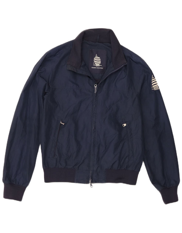 Marina Yachting Chaqueta Bomber Hombre IT 48 Medium Azul Marino Poliéster