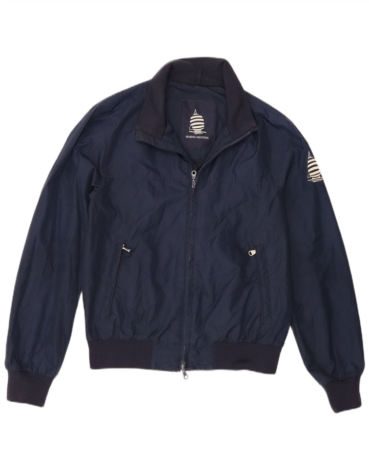 Marina Yachting Chaqueta Bomber Hombre IT 48 Medium Azul Marino Poliéster