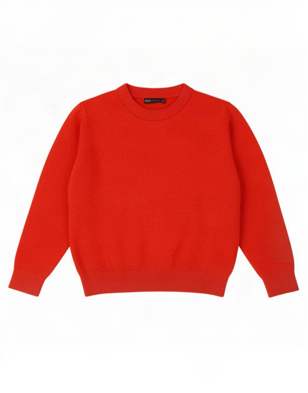 Marks & Spencer Suéter de Cuello Redondo para Mujer UK 46 Grande Naranja