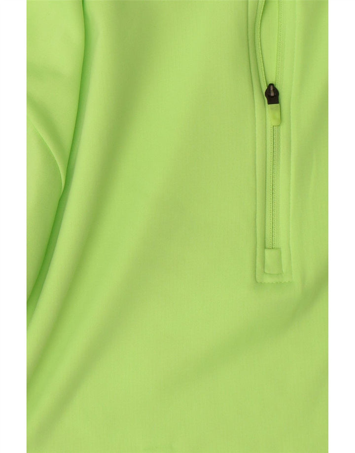 Nike - Chándal Dri Fit con cremallera y cuello para niños, 13-14 años, verde