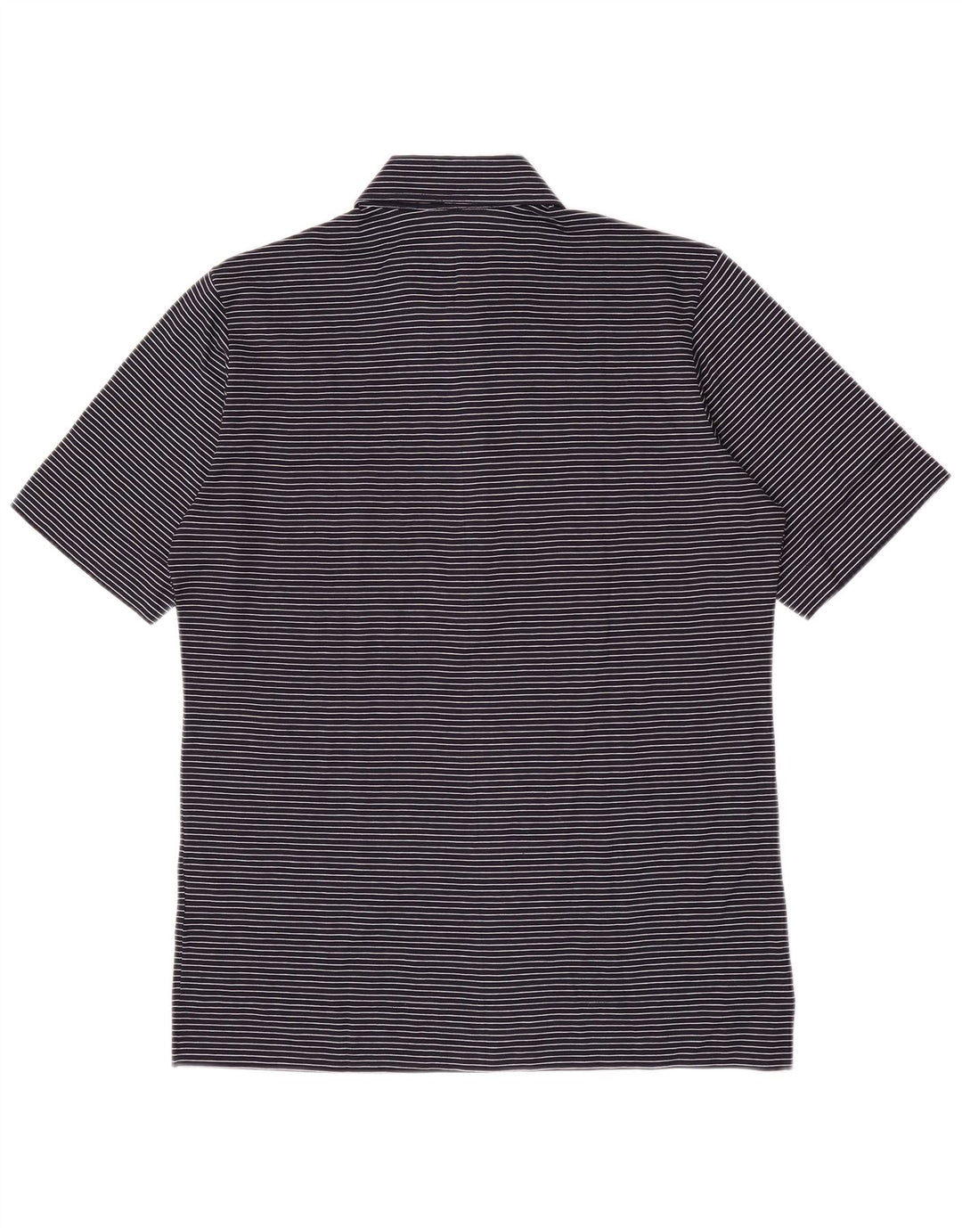 Herion Polo Hombre Algodón Rayas Azul Marino Mediano
