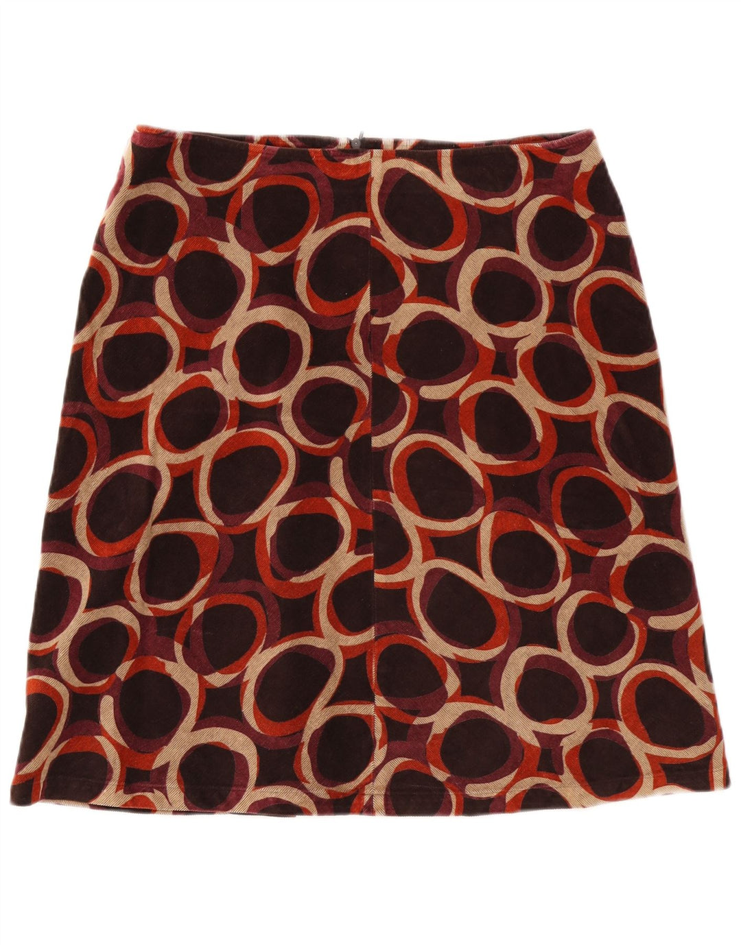 HOBBS Falda acampanada para mujer UK 46 Large W34 Algodón de lunares multicolor