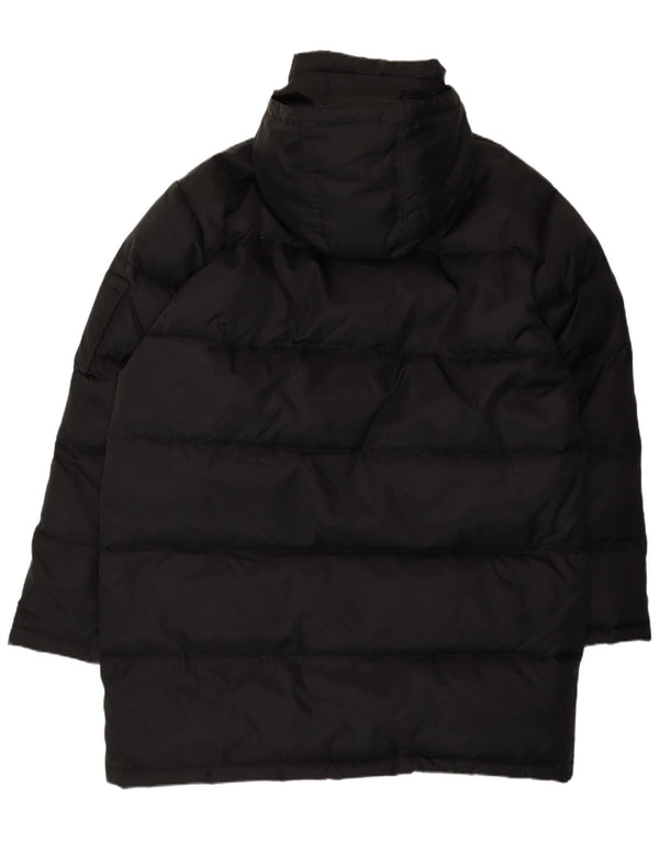 Pearlwood Abrigo acolchado con capucha para hombre IT 54 XL Poliamida negra