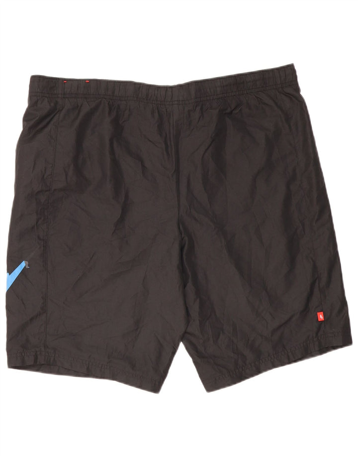 Nike Mens Graphic Sport Shorts Grande Poliéster Negro