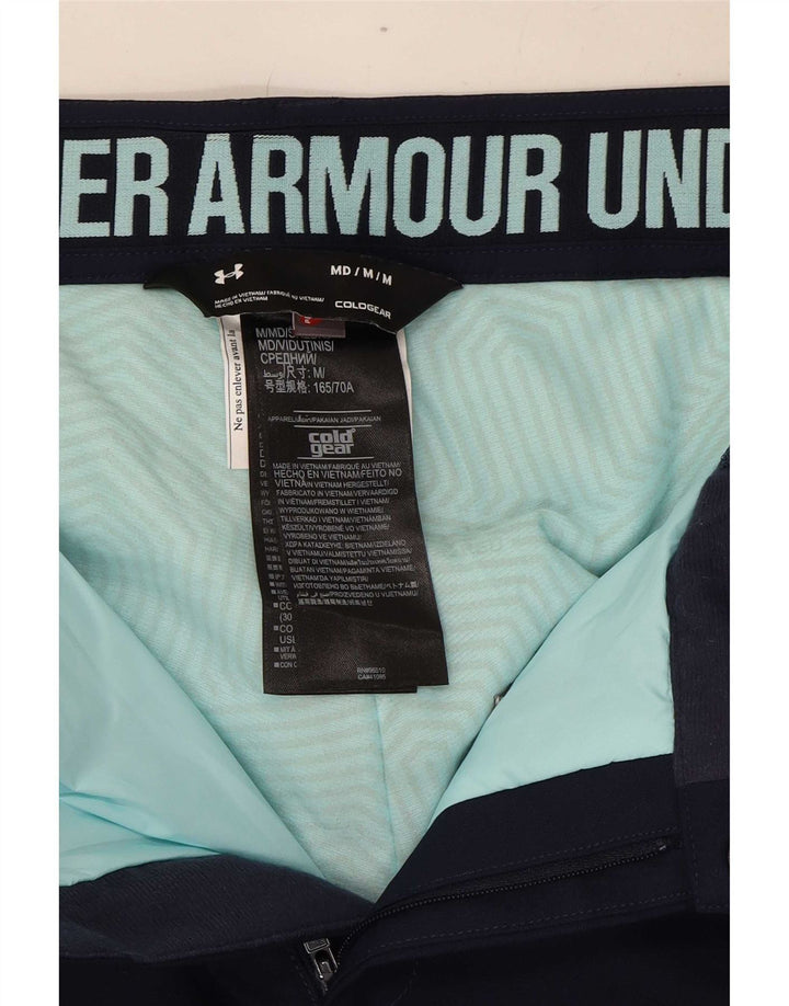 Under Armour Pantalones de esquí Cold Gear para mujer, talla 44, talla mediana, azul marino