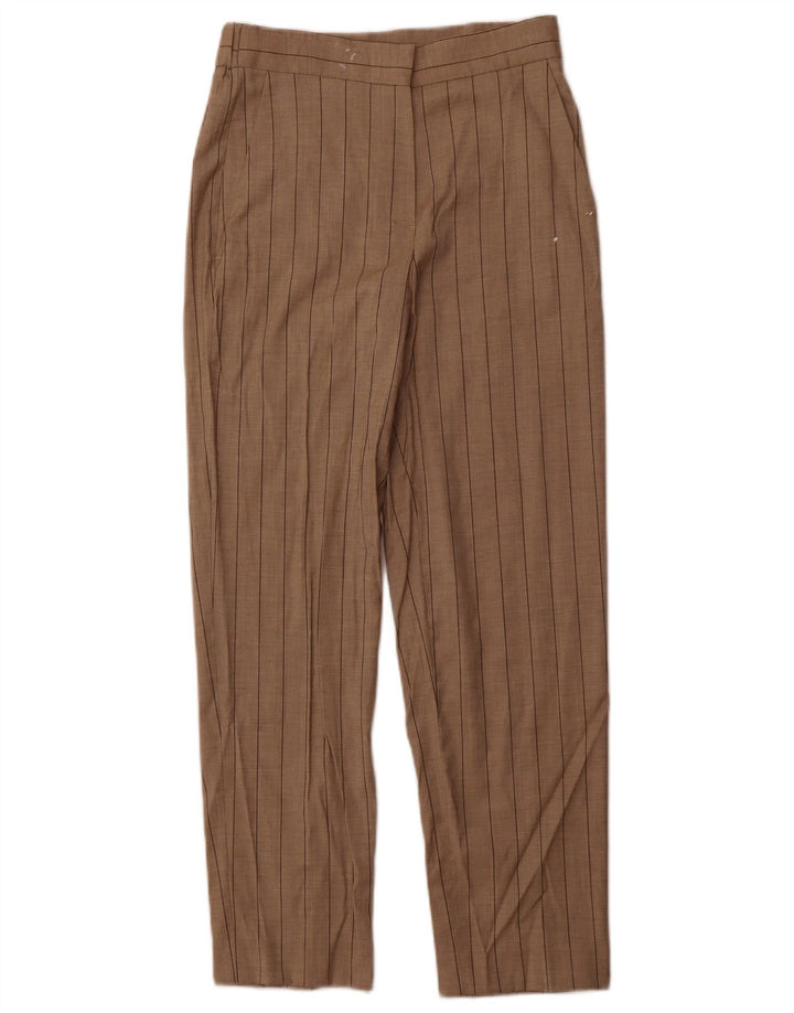 MASSIMO DUTTI Pantalón Chino Mujer EU 34 2XS W24 L26 Beige Rayas