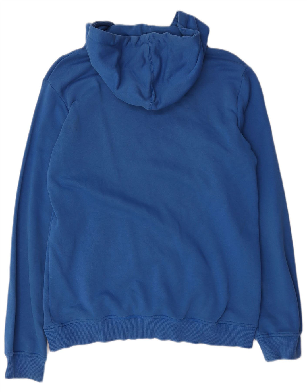 Adidas Hombre Sudadera Con Capucha Gráfica Jersey De Algodón Azul Medio