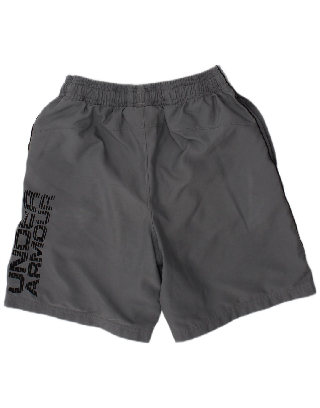 Under Armour Pantalones cortos deportivos con gráficos para niño 10-11 años Gris medio Deportes