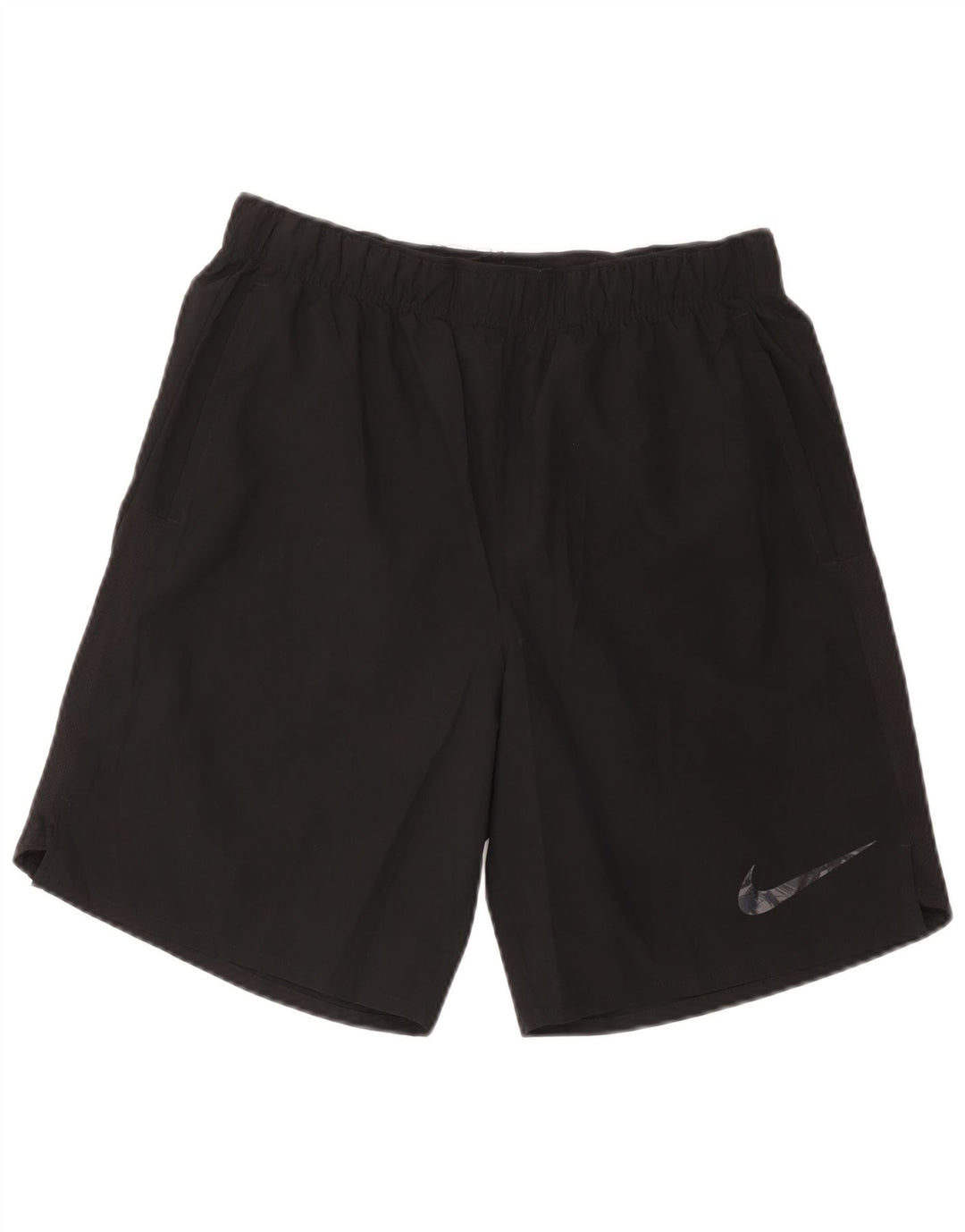 Pantalones cortos deportivos Nike Dri Fit para hombre Poliéster negro mediano
