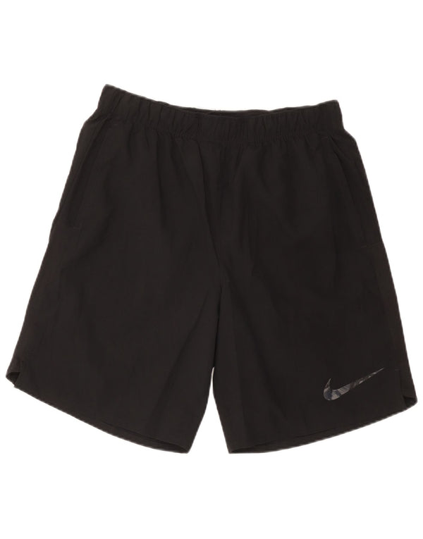 Pantalones cortos deportivos Nike Dri Fit para hombre Poliéster negro mediano