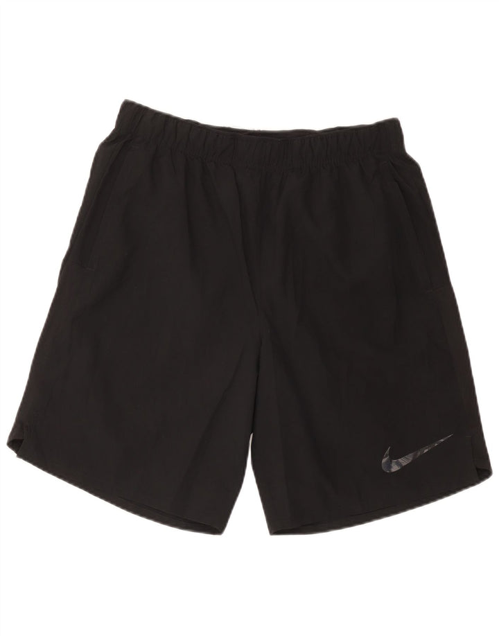 Pantalones cortos deportivos Nike Dri Fit para hombre Poliéster negro mediano