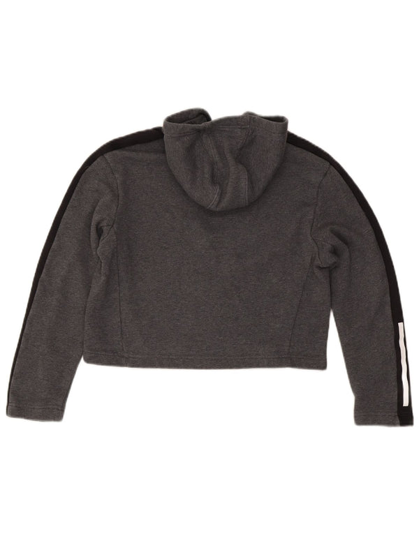 Adidas Jersey con capucha corta para niña 11-12 años Gris Colorblock Algodón