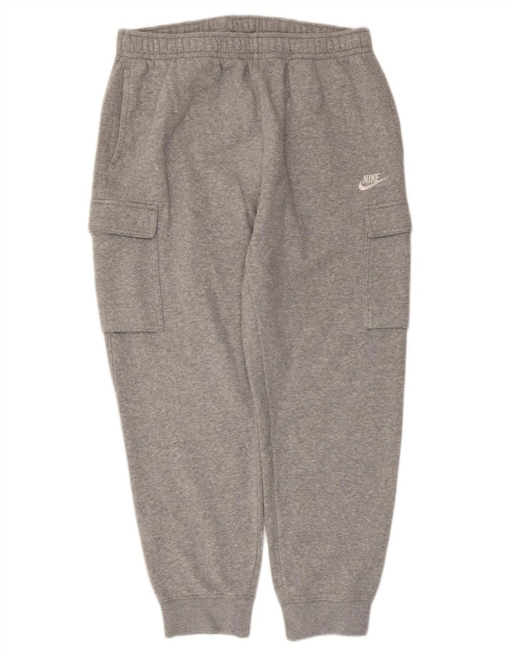 Nike Hombre Cargo Chándal Pantalones Joggers Grande Gris Algodón