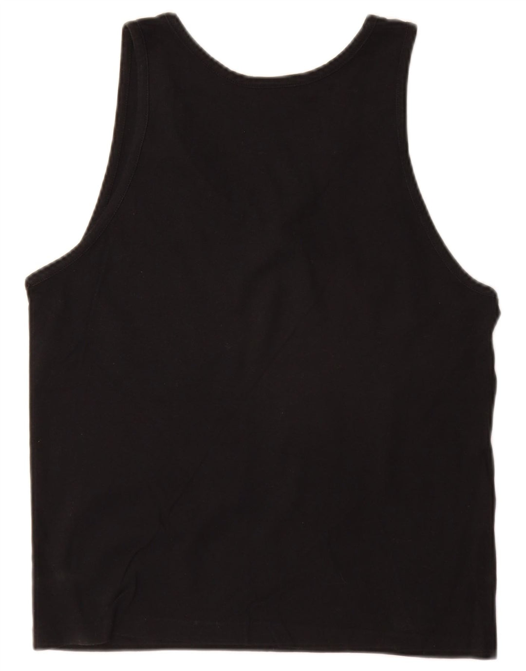 Champion Mujer Gráfico Chaleco Top UK 10 Small Negro
