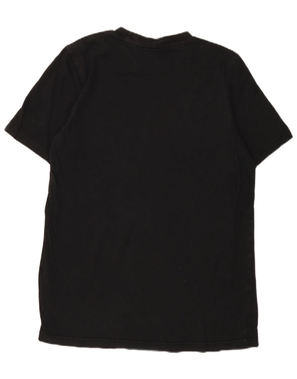 Adidas - Camiseta gráfica para hombre, talla mediana, algodón negro