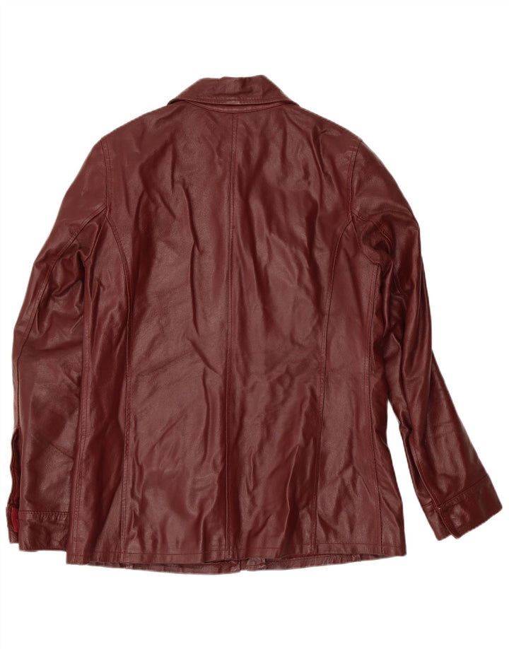 Chaqueta de cuero para mujer Conbipel IT 44 Medium Granate