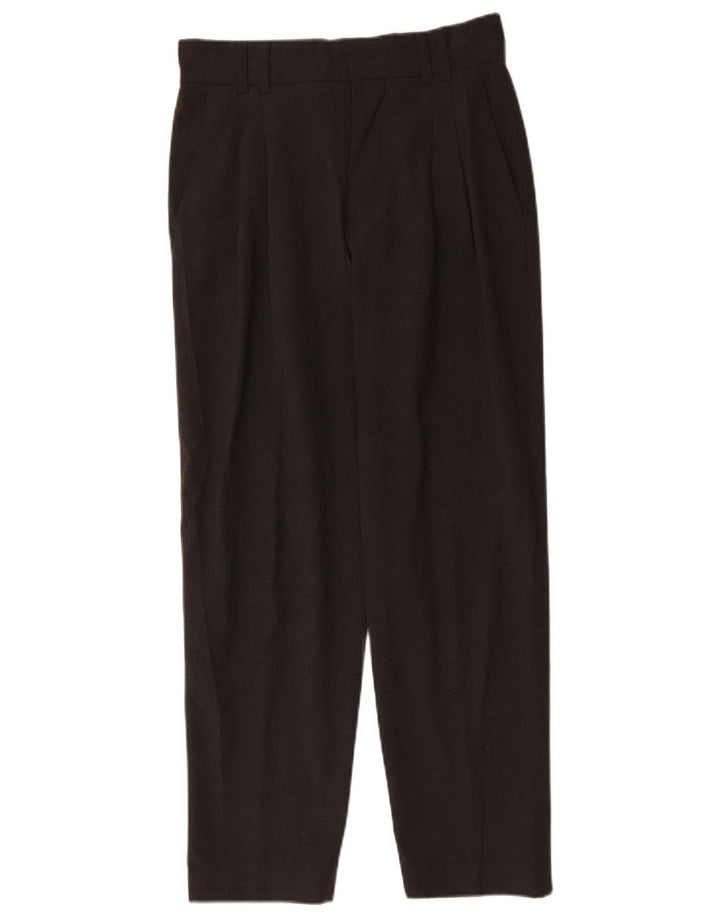 Zara Mujer Pantalón Chino Pegged EU 36 XS W26 L27 Viscosa Gris